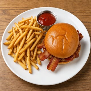 Smoked BBQ Bacon Burger