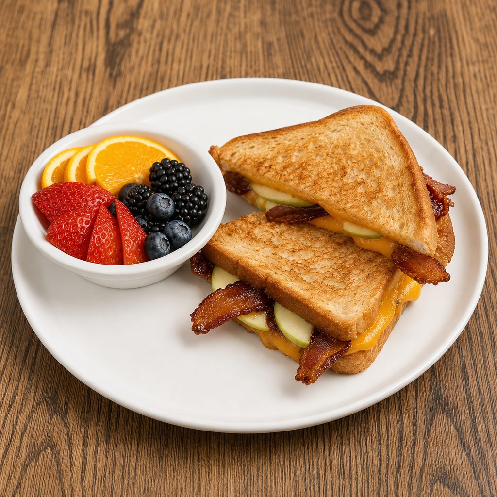 Seasonal Grilled Cheese Sandwich.